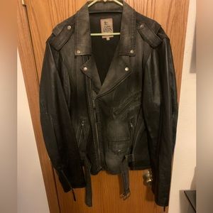 PRPS black motorcycle jacket size 3XL
